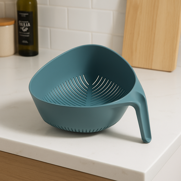 Joseph Joseph Duo Triangular Colander, Dark Opal
