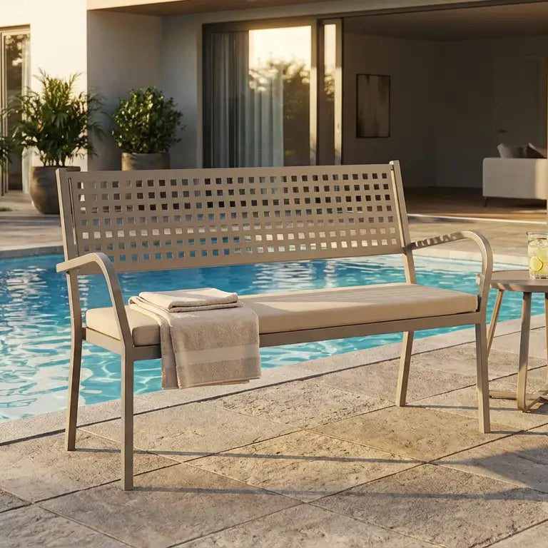 Alice two-Seater outdoor sofa- Powder Coating