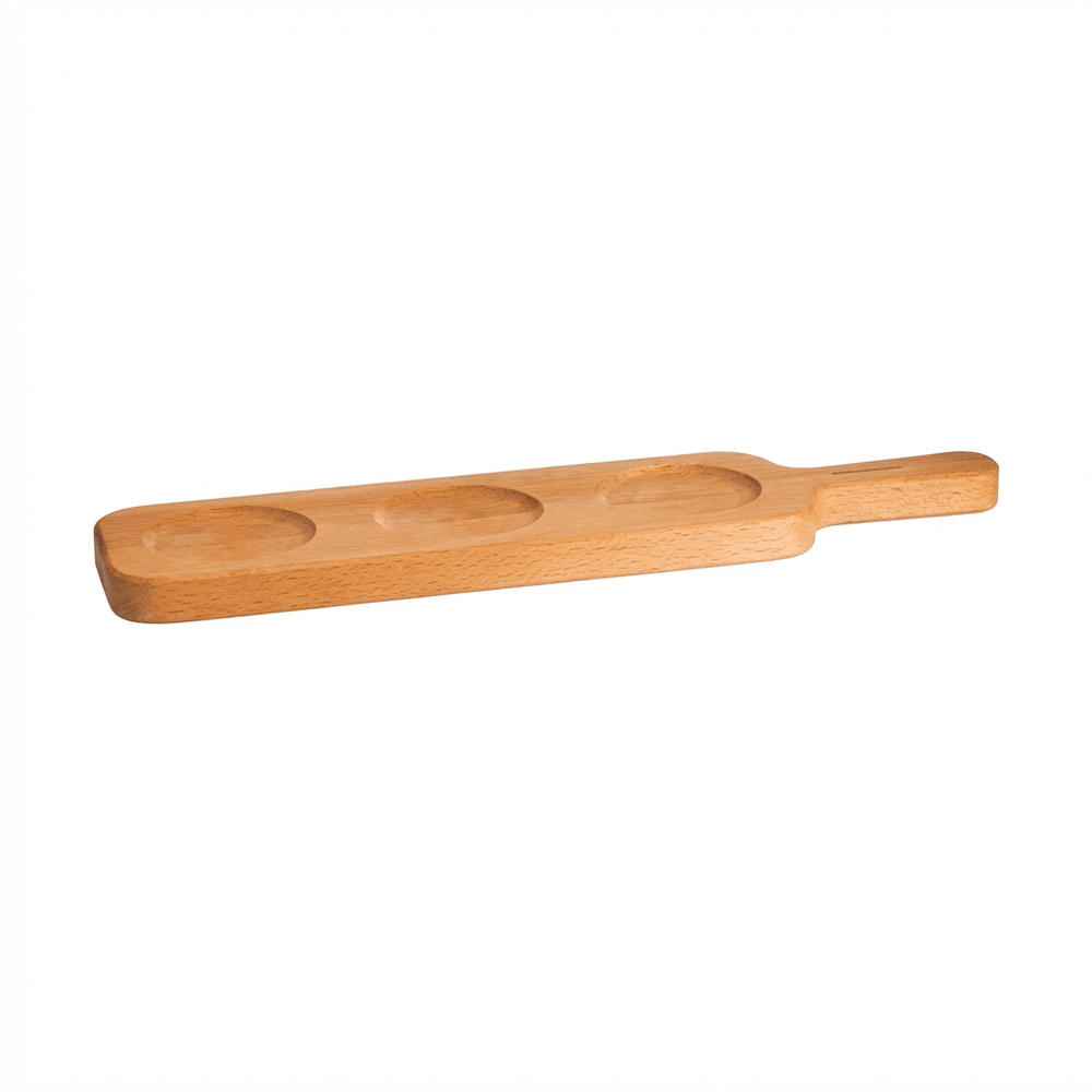 Brabantia Wooden Serving Paddle – FSC Wood Snack & Dessert Board