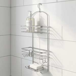 Miomare 2-Tier Stainless Steel Hanging Bathroom Rack