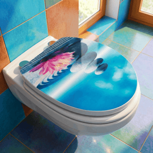 Wenko Toilet seat "SPIRIT" Thermoplastic