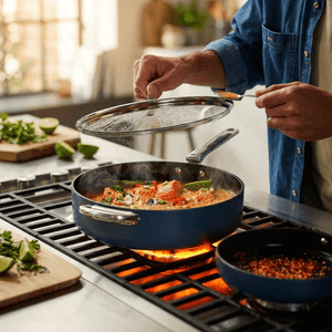 Joseph Joseph   Midnight Blue Non-Stick Frying Pan