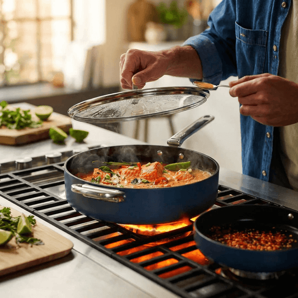 Joseph Joseph   Midnight Blue Non-Stick Frying Pan