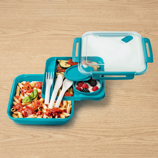 Rotho Switzerland Memory Lunch / Salad Box 1.7L & 1.1L