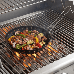 Migros Grill wok pan perforated Sunset BBQ