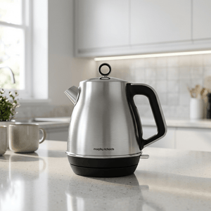 Morphy Richards Evoke Kettle – Brushed Stainless Steel, 1.5L