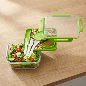 Rotho Switzerland Memory Lunch / Salad Box 1.7L & 1.1L