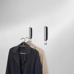 Wenko Folding hook Premium -Sigma- Night Black folding wall hook