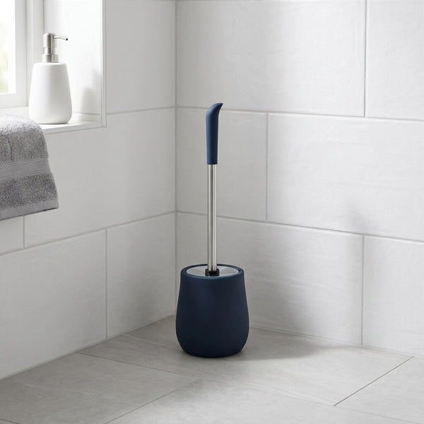 Wenko Ceramic toilet brush set Sydney Blue