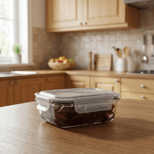 Wenko Glass food storage container Pacu 0.6 L