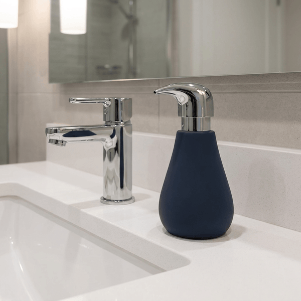 Ceramic soap dispenser Sydney Blue