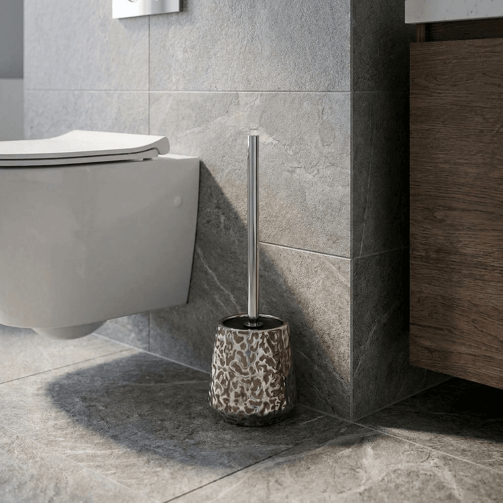 Wenko Toilet Brush with Shiny Design