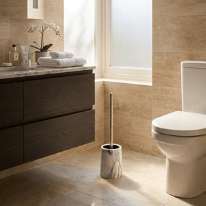 Wenko Marble toilet set Onyx