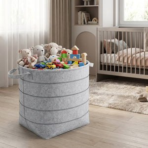 Wenko Felt storage basket Mod. Nella Grey, L