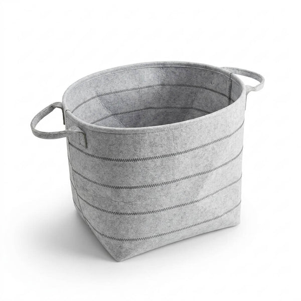 Wenko Felt storage basket Mod. Nella Grey, L