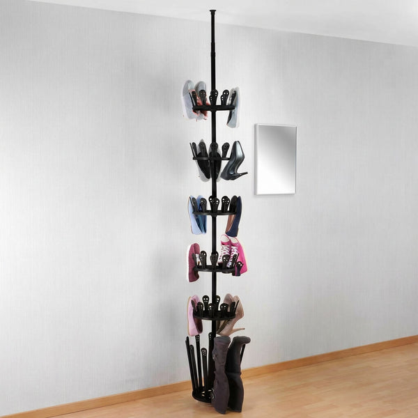 Wenko Telescopic shoe and boot rack Achilles (30 pairs)