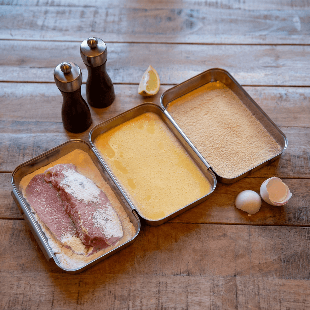 Wenko Breading set stainless steel