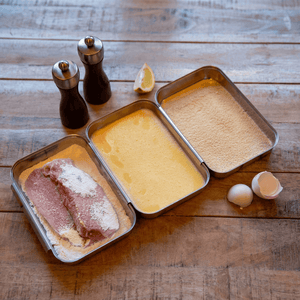 Wenko Breading set stainless steel