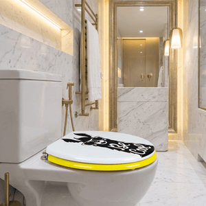 Wenko  Maritime MDF WC Seat with Soft Close &amp; Fix-Clip System