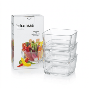 Blomus Set of Three Glass Bowls