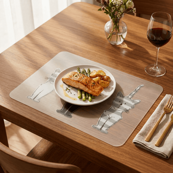 Transparent Cat Placemat
