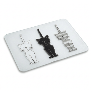 Transparent Cat Placemat