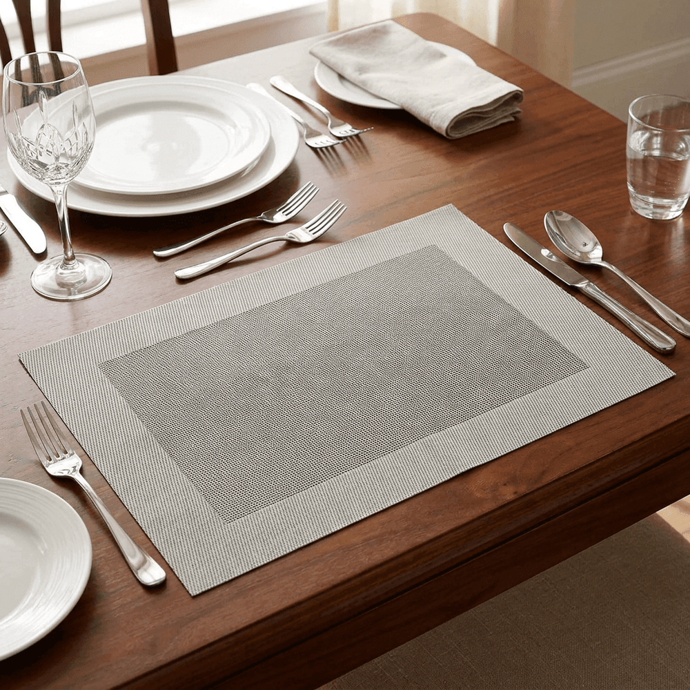 Grey Woven Placemat