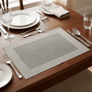 Grey Woven Placemat