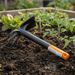 Fiskars Solid Hoe & Cultivator