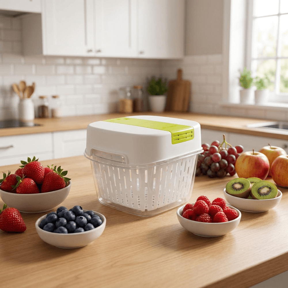 Rotho Fresh Food Storage Container 1.6 L with Fresh Filter System