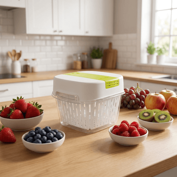 Rotho Fresh Food Storage Container 1.6 L with Fresh Filter System
