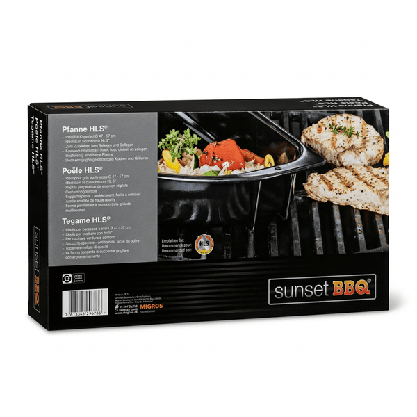 Migros Sunset BBQ Grill with Handle 39 x 21 cm