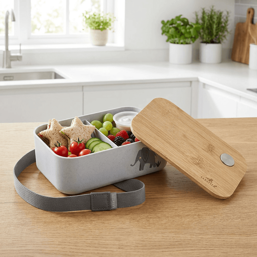 Sabatier Rice Fiber Lunch Box - 1000 ml