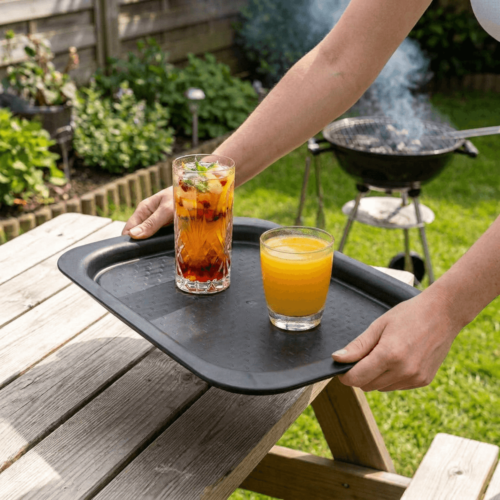 Wenko Non-slip Tray Non-slip Serving Tray