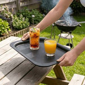 Wenko Non-slip Tray Non-slip Serving Tray