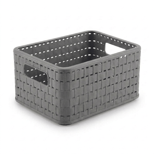 Rotho Rattan Look Storage Basket 28x18.5x12.6cm