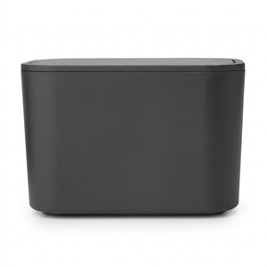 Brabantia MindSet Bathroom Waste Caddy with Swing Lid - Grey