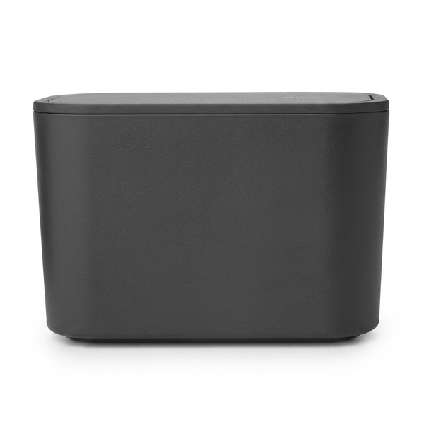 Brabantia MindSet Bathroom Waste Caddy with Swing Lid - Grey