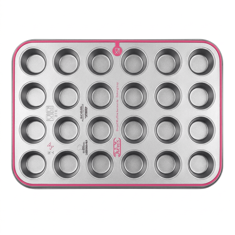 Betty Crocker 24 Mini Cupcake Pan 38.5x26.3cm