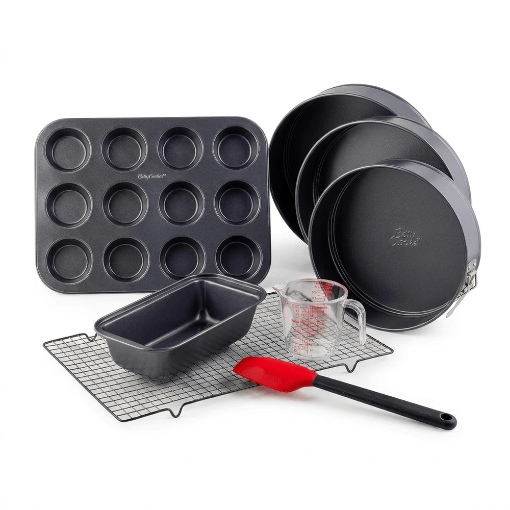 Betty Crocker Non-Stick Baking Bakeware Set Of 8 Pieces