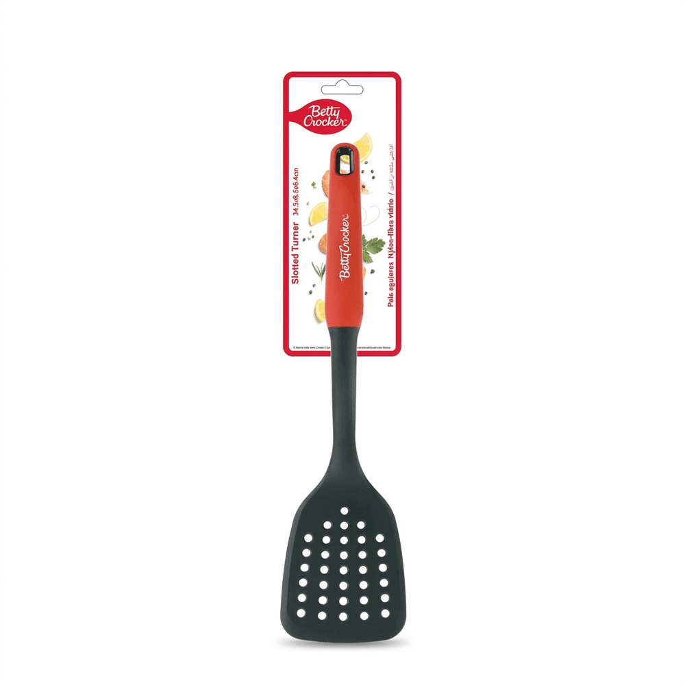 Betty Crocker Nylon Slotted Turner 34.5cm