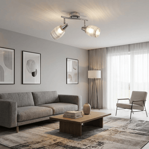 Nino Germany ORI-1 Ceiling 2-Light Chrome