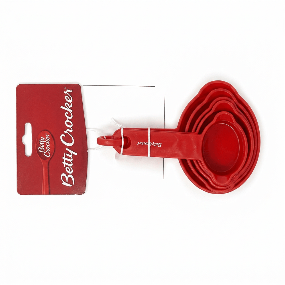 Betty Crocker Measuring Cup Set Of 5 Pieces 30/60/80/120/235ml