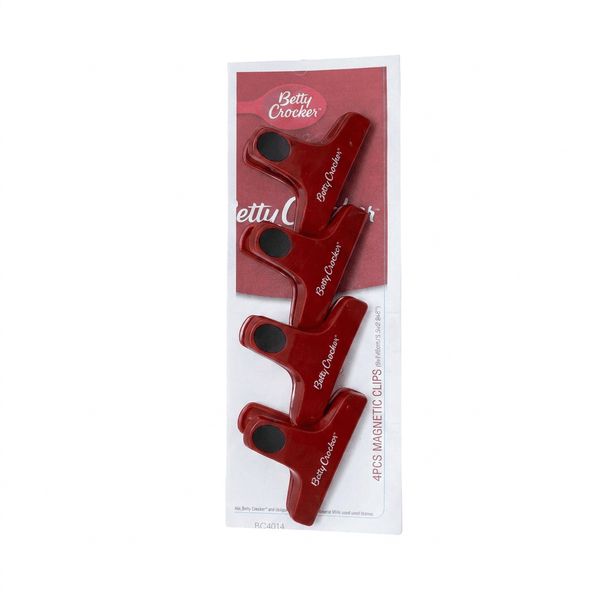 Betty Crocker Kitchen Clips With Magnet Set Of 4 Pieces