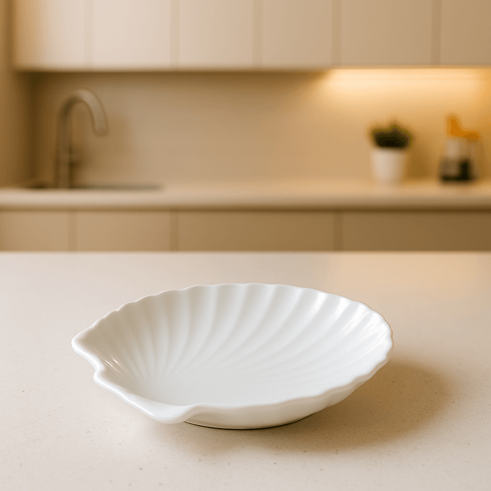 Seashell Dining Plates (Set of 4)by Stronghold