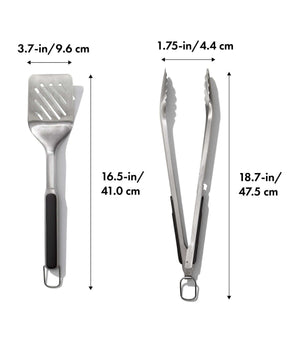 Good Grips Grilling Turner and Tongs Set by OXO