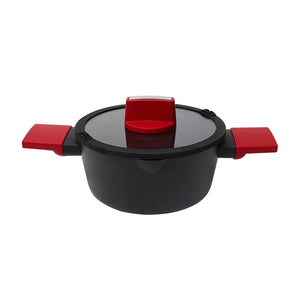 Forged Aluminum Casserole & Lid (20CM-Thickness 2.8MM) By Betty Crocker