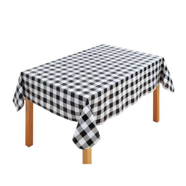 Wenko Karo Grey Checkered Tablecloth