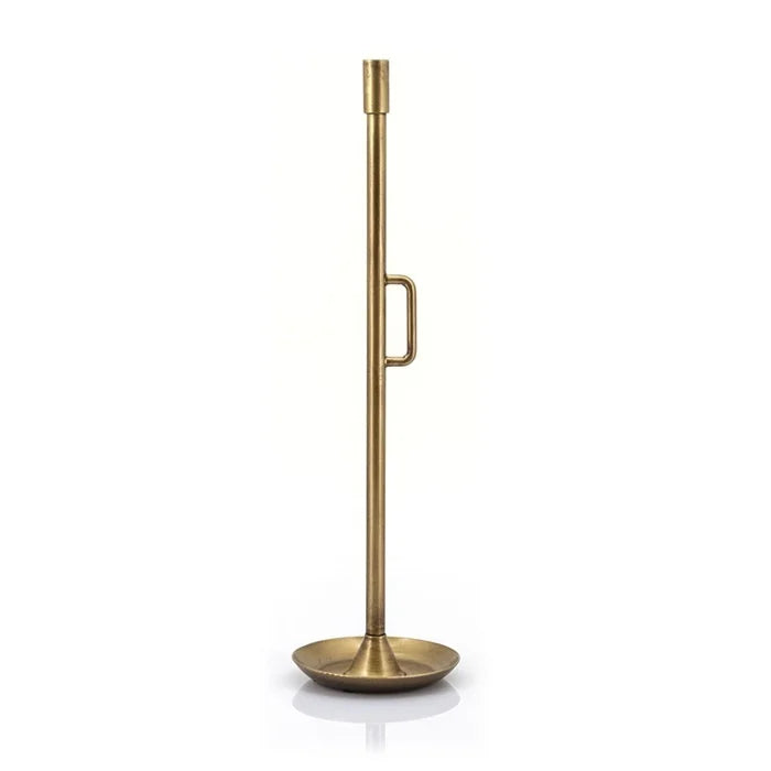 By-Boo Wick Brass Candlestick - Large & Medium