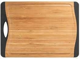 Bamboo cutting board anti-slip 33x23 cm (By Wenko)